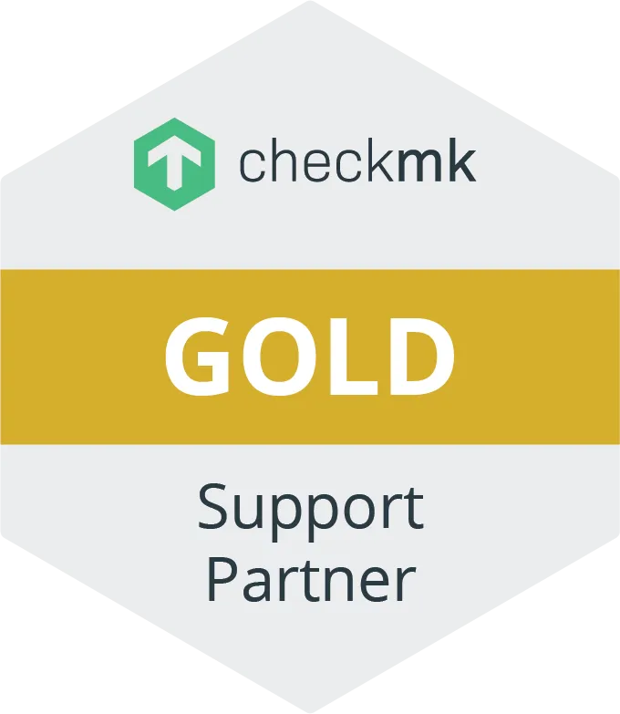 Checkmk Gold Partner badge