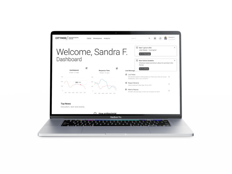 Dashboard layout design