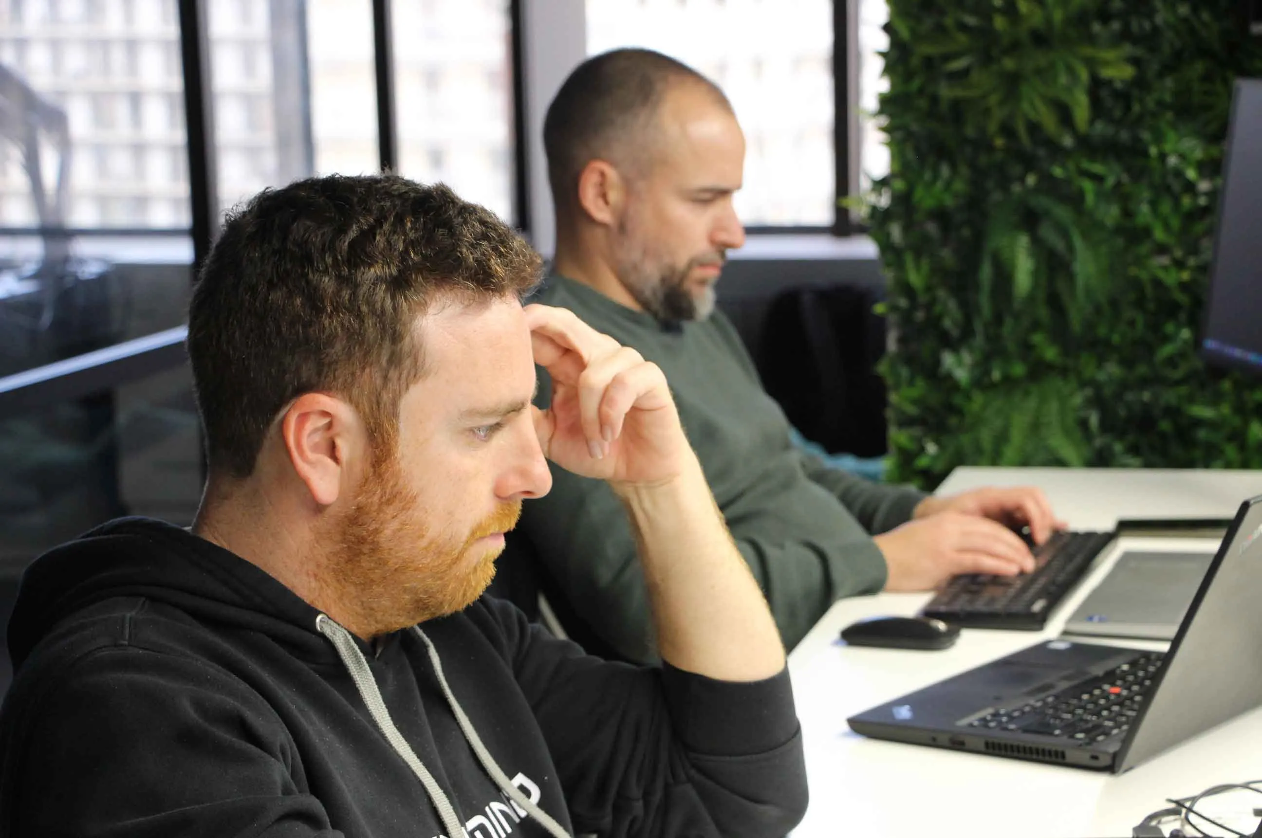 Team working together